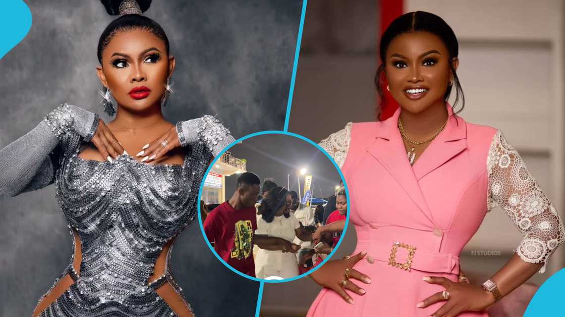 Nana Ama McBrown, Daddy Lumba's party, McBrown's bag, Bag theft. Onua Showtime Nana Ama McBrown, Daddy Lumba's party, McBrown's bag, Bag theft. Onua Showtime