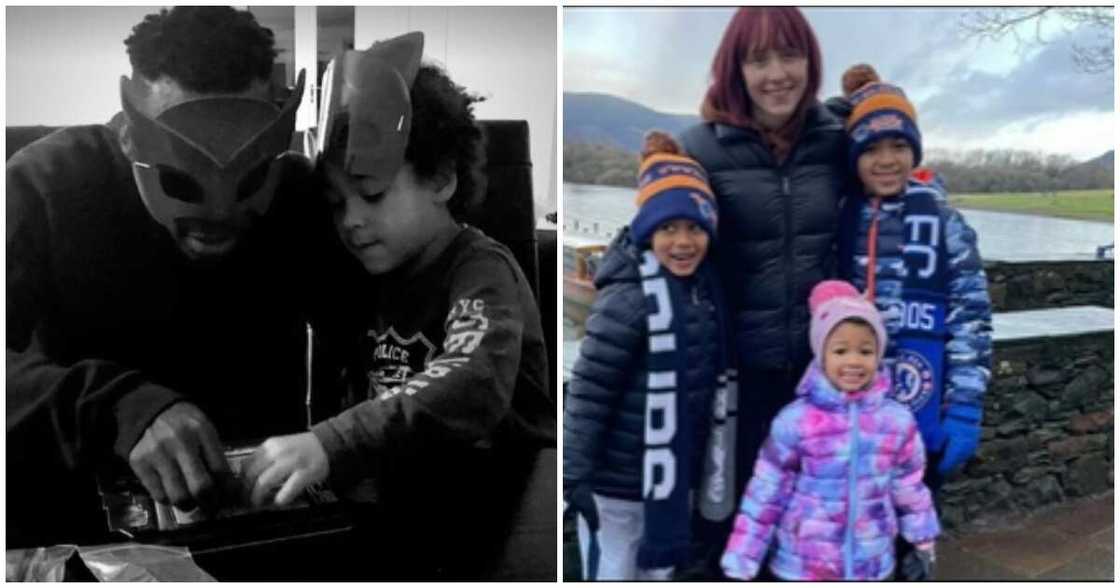 Photo of the late Christian Atsu and his family Photo of the late Christian Atsu and his family