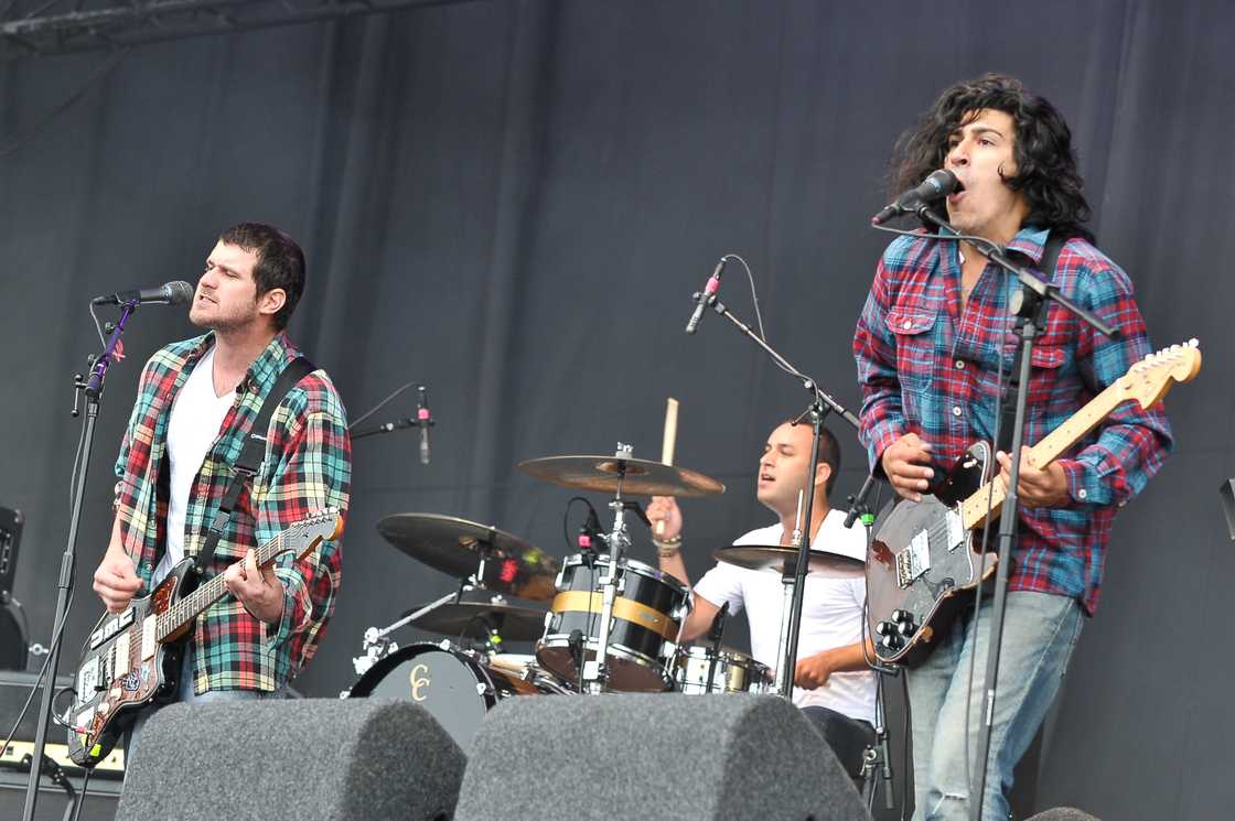 Jesse Lacey (L), Brian Lane (M), and Vincent Accardi (R) Jesse Lacey (L), Brian Lane (M), and Vincent Accardi (R)