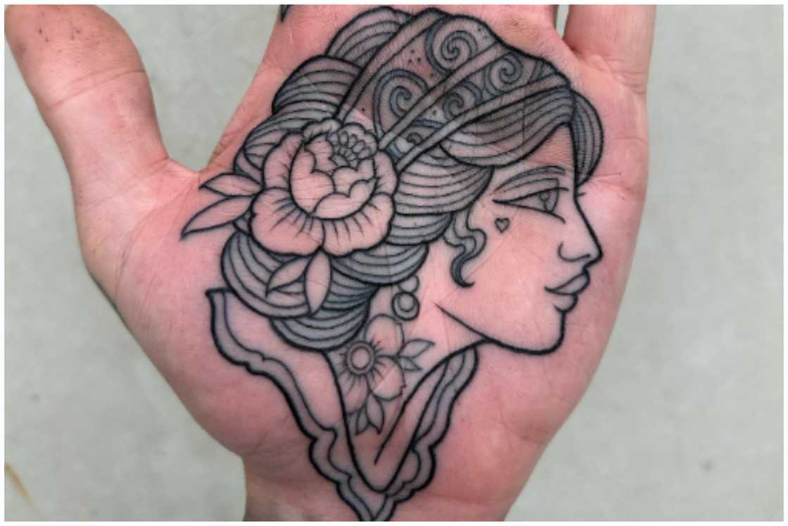 Hand tattoos for men Hand tattoos for men