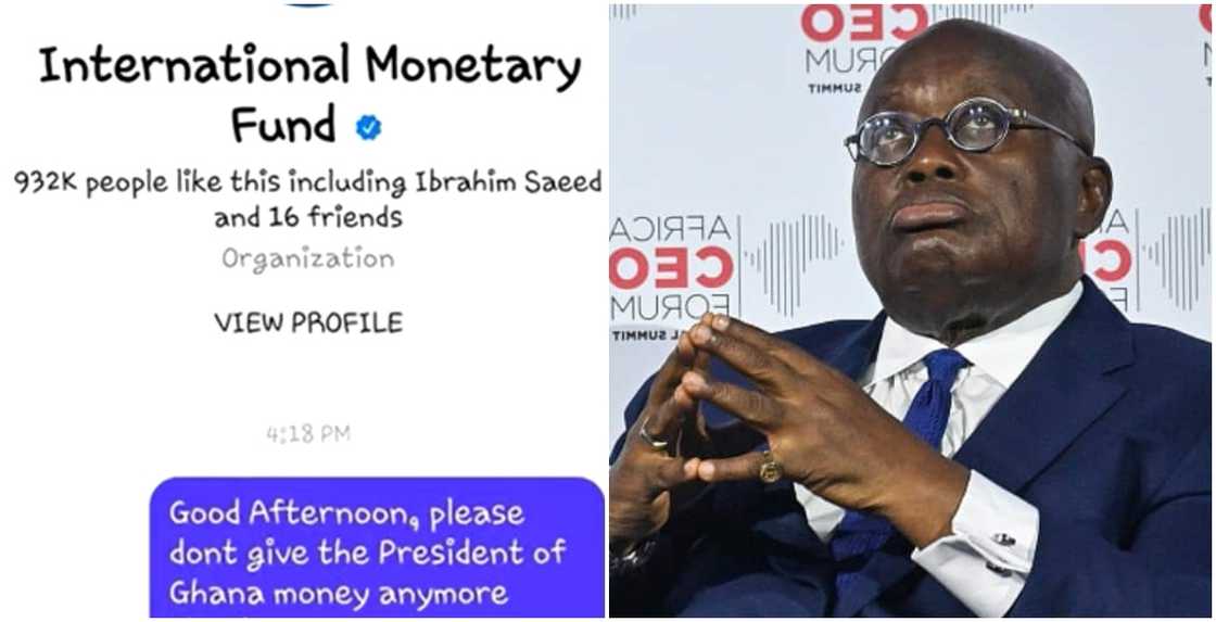 Ghanaian sends message to IMF about lending money to Ghana Ghanaian sends message to IMF about lending money to Ghana