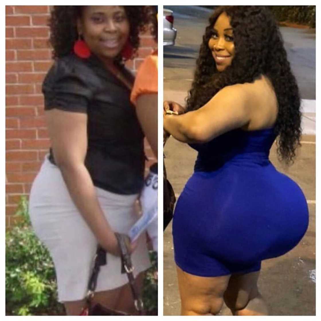 Princess Shyngle says Jaye Love's heavy backside is not natural Princess Shyngle says Jaye Love's heavy backside is not natural