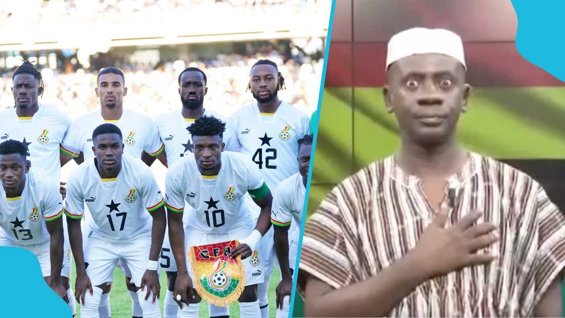 Akrobeto wants Ghanaians to eat before the Black Stars' match against Chad on March 21, 2025. Akrobeto wants Ghanaians to eat before the Black Stars' match against Chad on March 21, 2025.
