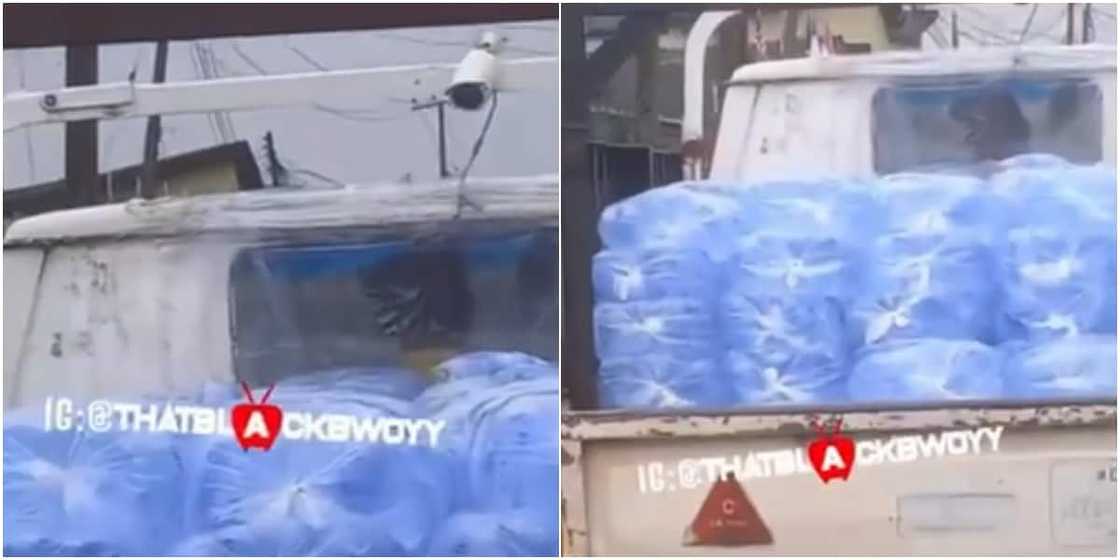 Sachet water truck Sachet water truck