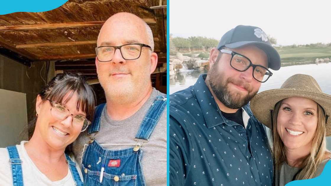 Lyndsay and her husband Justin, Leslie Davis and her husband Jacob Davis Lyndsay and her husband Justin, Leslie Davis and her husband Jacob Davis