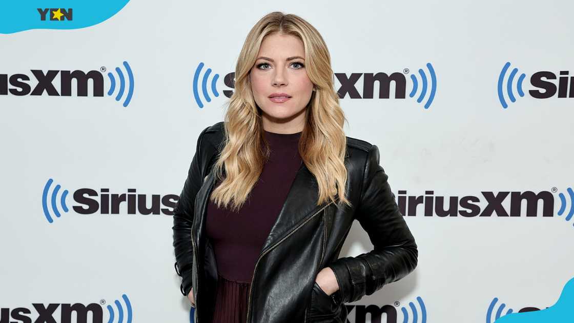 Katheryn Winnick poses at the SiriusXM Studios in New York City.