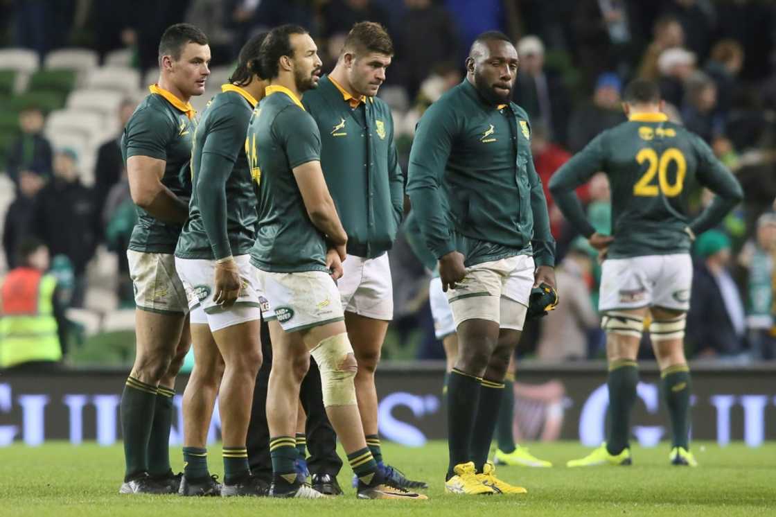 South Africa's last trip to Dublin in 2017 ended in a chastening 38-3 defeat South Africa's last trip to Dublin in 2017 ended in a chastening 38-3 defeat