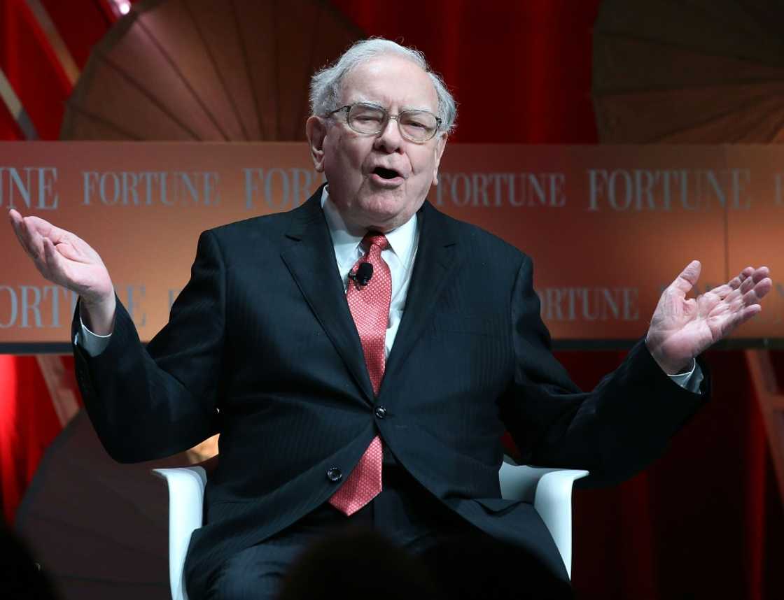 A mystery bidder will pay $19 million to have lunch with iconic investor Warren Buffett, chairman and CEO of Berkshire Hathaway, seen speaking at a Washington event on October 13, 2015