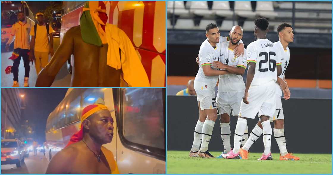 Photo of Langabel and Black Stars players Photo of Langabel and Black Stars players
