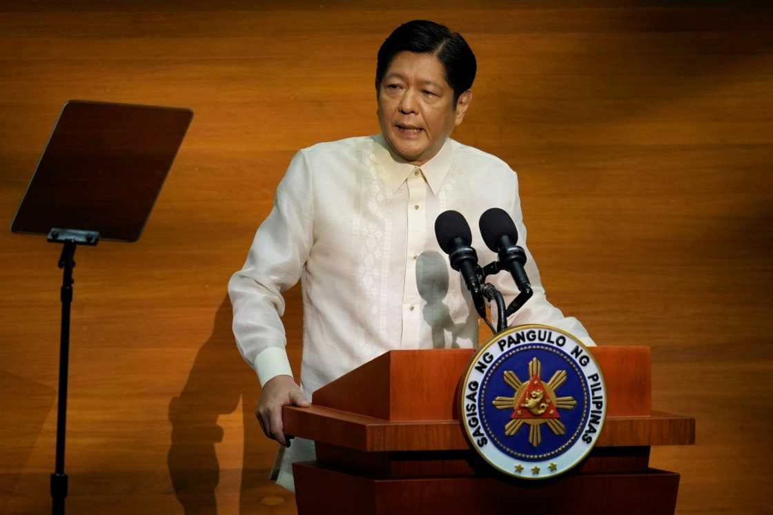 In his first State of the Nation address, Philippine President Ferdinand Marcos Jr vowed to rein in soaring food prices and boost renewable energy In his first State of the Nation address, Philippine President Ferdinand Marcos Jr vowed to rein in soaring food prices and boost renewable energy