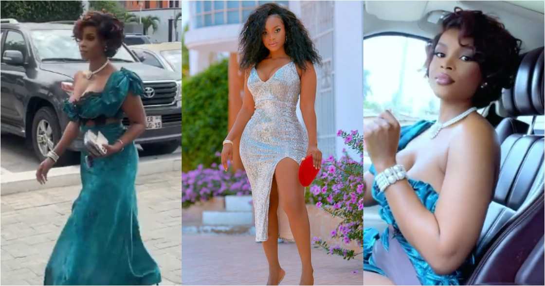 Benedicta Gafah drops jaws as she shows off her raw 'chest' and curves in spicy videos Benedicta Gafah drops jaws as she shows off her raw 'chest' and curves in spicy videos