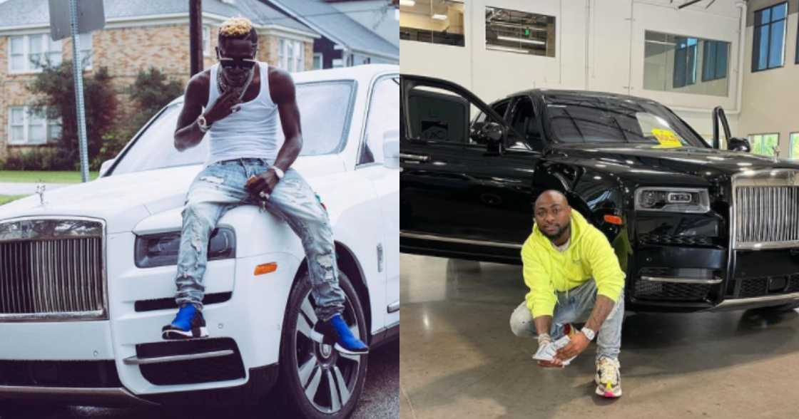 I don't use my dad's money for hype - Shatta Wale jabs Davido over new car purchase I don't use my dad's money for hype - Shatta Wale jabs Davido over new car purchase