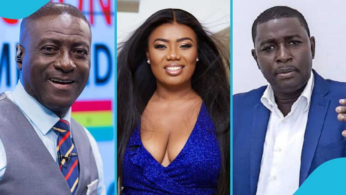 Captain Smart, Bridget Otoo, Journalists, John Dramani Mahama Captain Smart, Bridget Otoo, Journalists, John Dramani Mahama