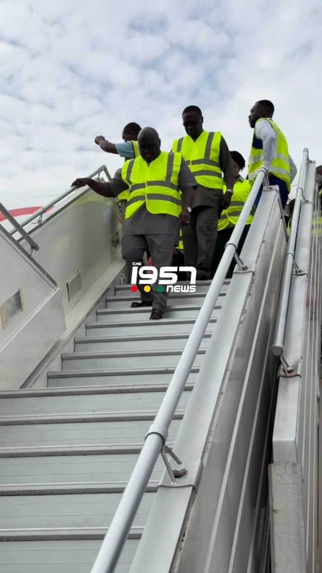 Julius Debrah, Ghanaians evacuated from South Africa, Accra International Airport returnees, emotional scenes at airport, xenophobic attacks in South Africa, families meet evacuees, Ethiopian Airlines evacuation flight