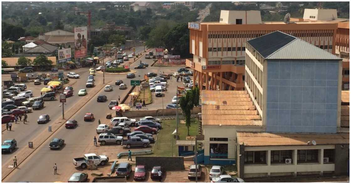 A beautiful picture of Sunyani showing how clean it is A beautiful picture of Sunyani showing how clean it is