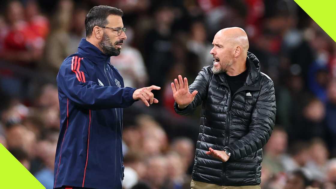 Erik ten Hag involved in 'heated argument' with Ruud van Nistelrooy during Aston Villa vs Man United