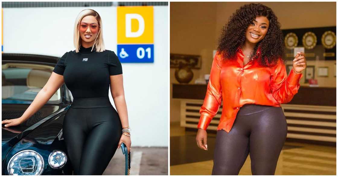 Akua GMB, Fella Makafui, Sandra Ankobiah & Other GH Celebs Are Obsessed With This Pants Trend Akua GMB, Fella Makafui, Sandra Ankobiah & Other GH Celebs Are Obsessed With This Pants Trend