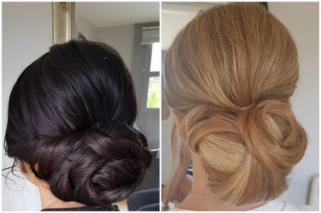 Chignon hairstyle