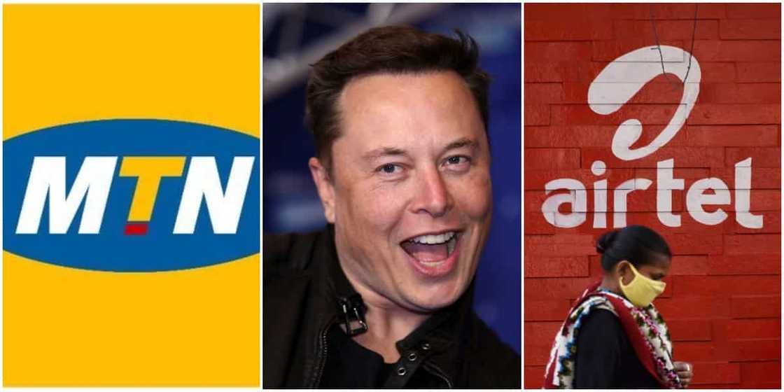 Elon Musk's Starlink Plans to Debut in Nigeria, to Compete with MTN, Airtel, Glo Elon Musk's Starlink Plans to Debut in Nigeria, to Compete with MTN, Airtel, Glo