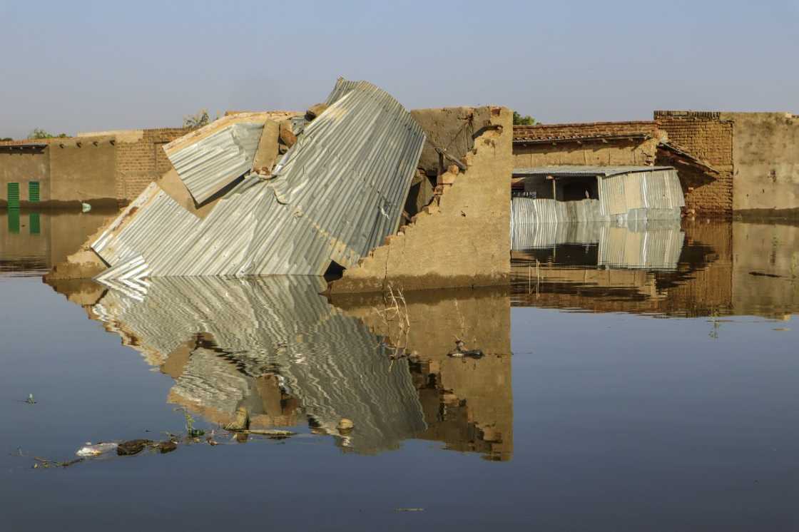 Homes in Wali, a poor neighbourhood in the south of N'Djamena