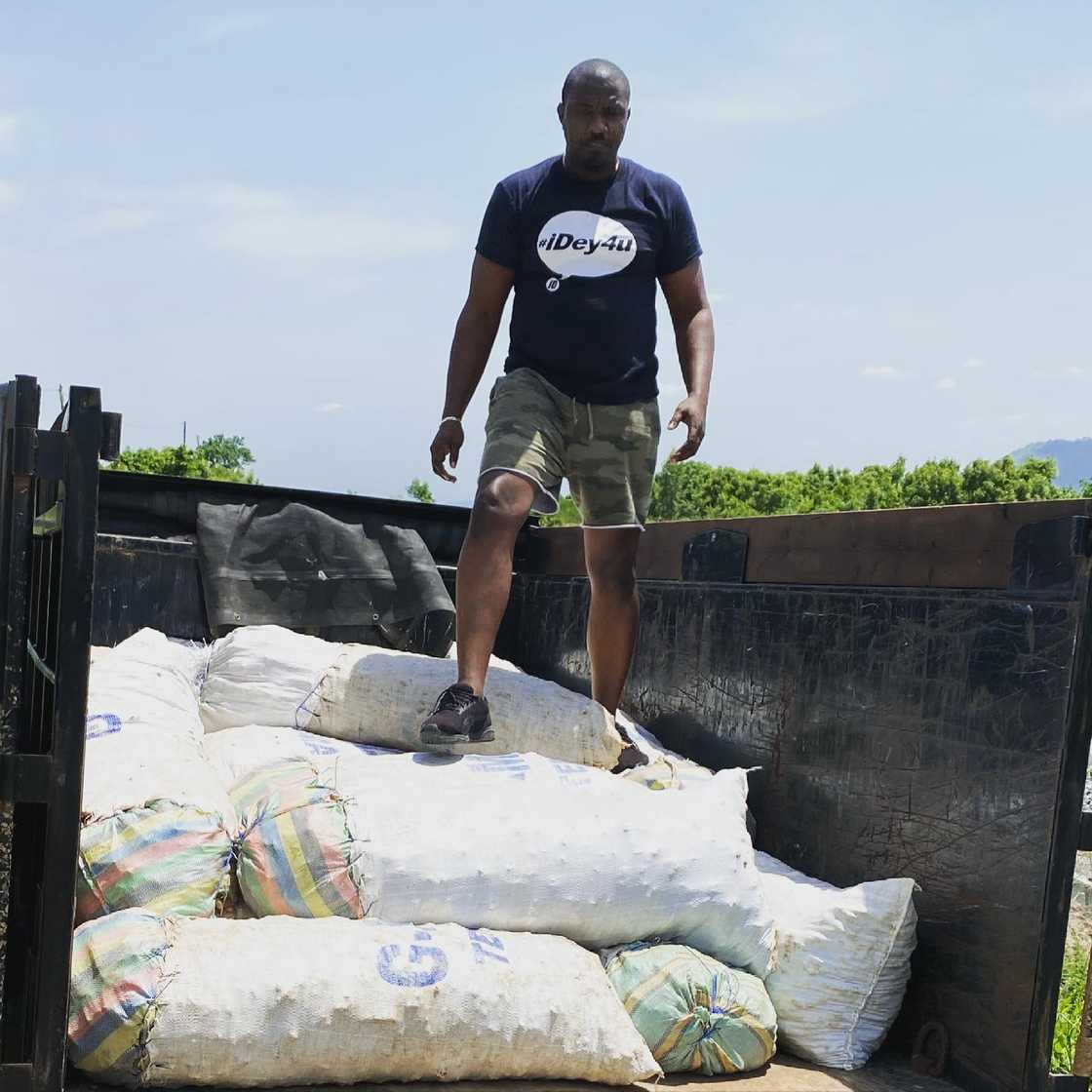 John Dumelo shows off products from his ginger farm ... Ghanaians shower praises on him John Dumelo shows off products from his ginger farm ... Ghanaians shower praises on him