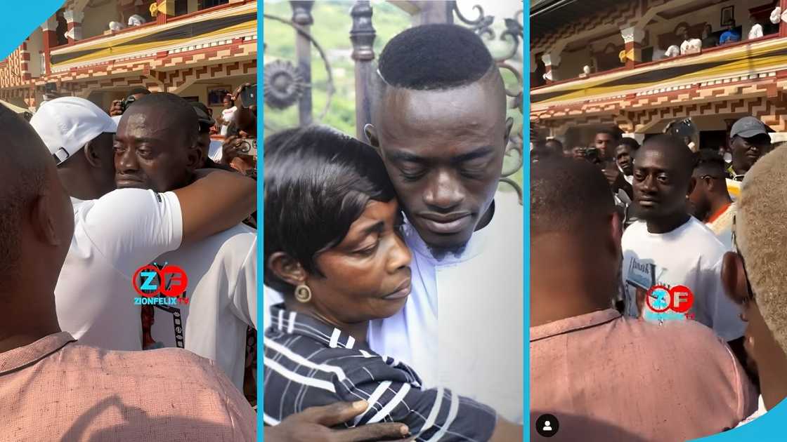 Lil Win, Lil Win's mother, Lil Win's mansion, Lil Win and his mother, Lil Win in tears, Kumawood actor Lil Win, Lil Win's mother, Lil Win's mansion, Lil Win and his mother, Lil Win in tears, Kumawood actor