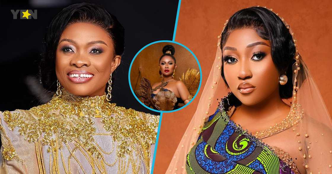 Diana Asamoah, Nana Ama McBrown and Anita Akuffo Diana Asamoah, Nana Ama McBrown and Anita Akuffo