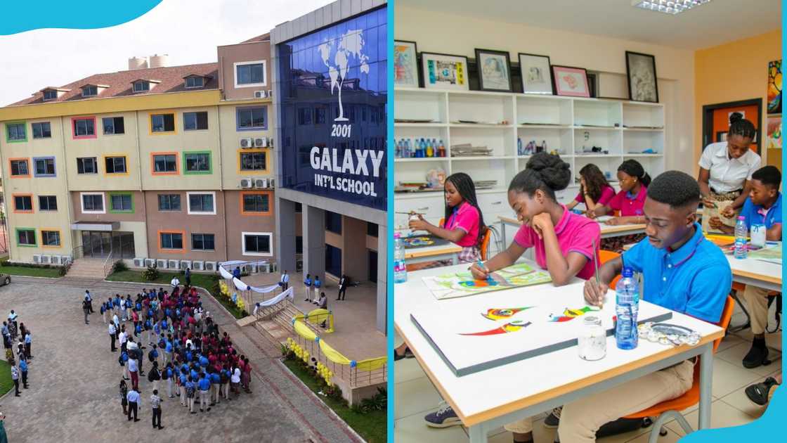 Galaxy International School and students Galaxy International School and students