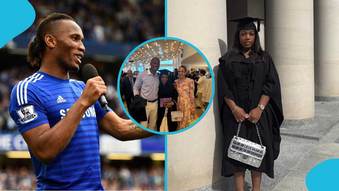 Didier Drogba, Iman Drogba, University of Westminster, Chelsea, Ivory Coast legend Didier Drogba, Iman Drogba, University of Westminster, Chelsea, Ivory Coast legend