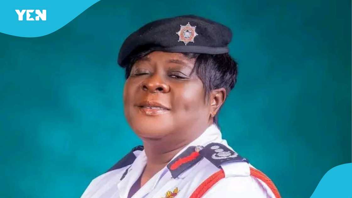 Daniella Mawusi Ntow Sarpong, Chief Fire Officer, Ghana National Fire Service, Fire Service, God's creation, Small eyes.