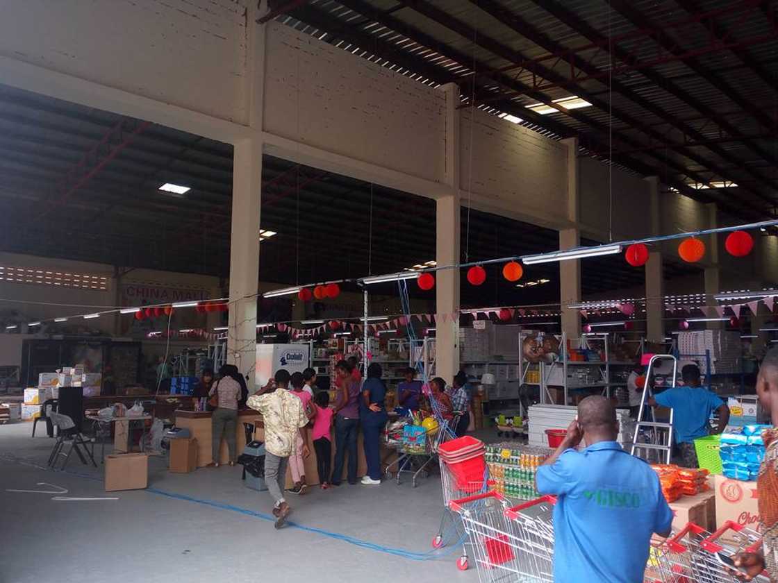 shopping malls in Ghana