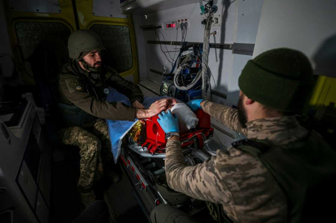 The medics working on the frontlines have been transformed into battle-hardened veterans The medics working on the frontlines have been transformed into battle-hardened veterans