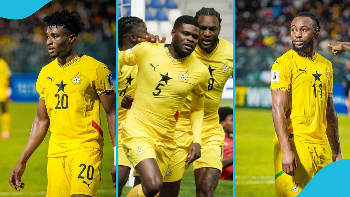 Mohammed Kudus, Thomas Partey, Antoine Semenyo, Black Stars squad, Otto Addo, Ghana, Unity Cup