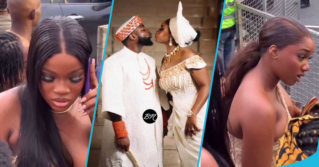 Slay queens at Davido and Chioma's wedding Slay queens at Davido and Chioma's wedding