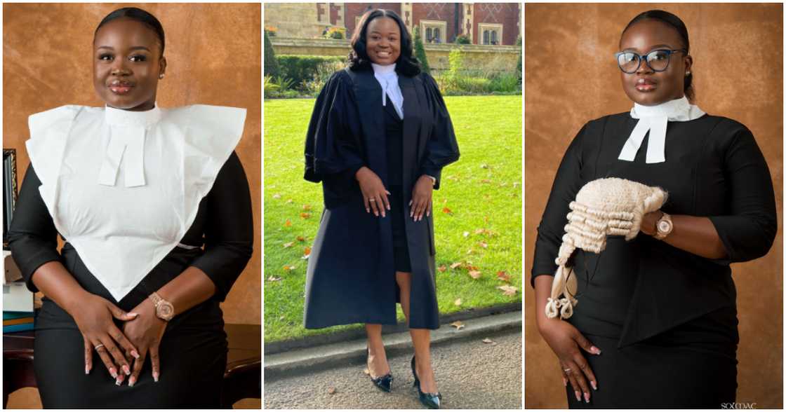 Ghanaian lady becomes barrister of England and Wales. Ghanaian lady becomes barrister of England and Wales.