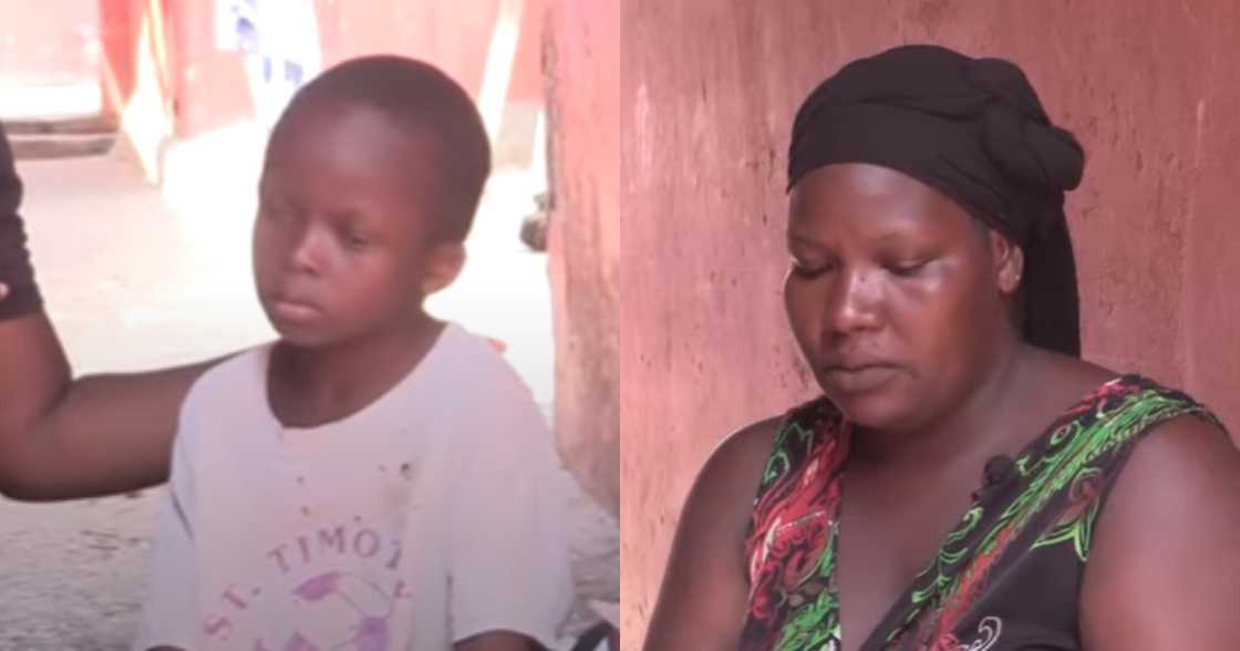 Fati Mustapha: Mom of 6 kids cries for help for her 7-year-old son soon to go blind at age 10