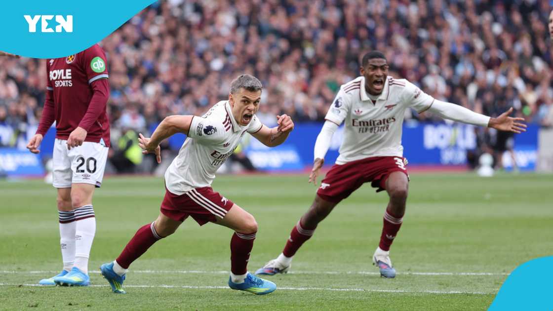 Supercomputer, Opta's supercomputer, supercomputer predicts Premier League winner, Arsenal beats West Ham, West Ham 0-1 Arsenal, Premier League title race, Leandro Trossard goal, Mikel Arteta, VAR decision, Callum Wilson, Pablo, Manchester City. Supercomputer, Opta's supercomputer, supercomputer predicts Premier League winner, Arsenal beats West Ham, West Ham 0-1 Arsenal, Premier League title race, Leandro Trossard goal, Mikel Arteta, VAR decision, Callum Wilson, Pablo, Manchester City.