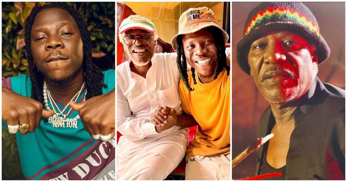 Stonebwoy and Alpha Blondy spotted recording remix for ‘Jerusalem'