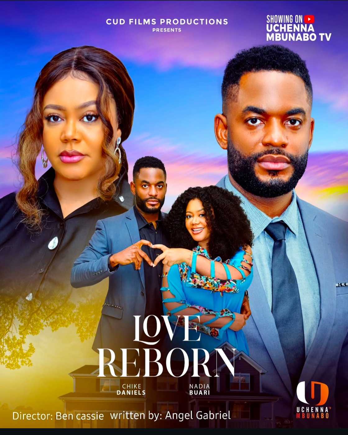 Naadia Buari, Love Reborn, Chike Daniels, New Movie, Ghanaian movie, Nigerian movie