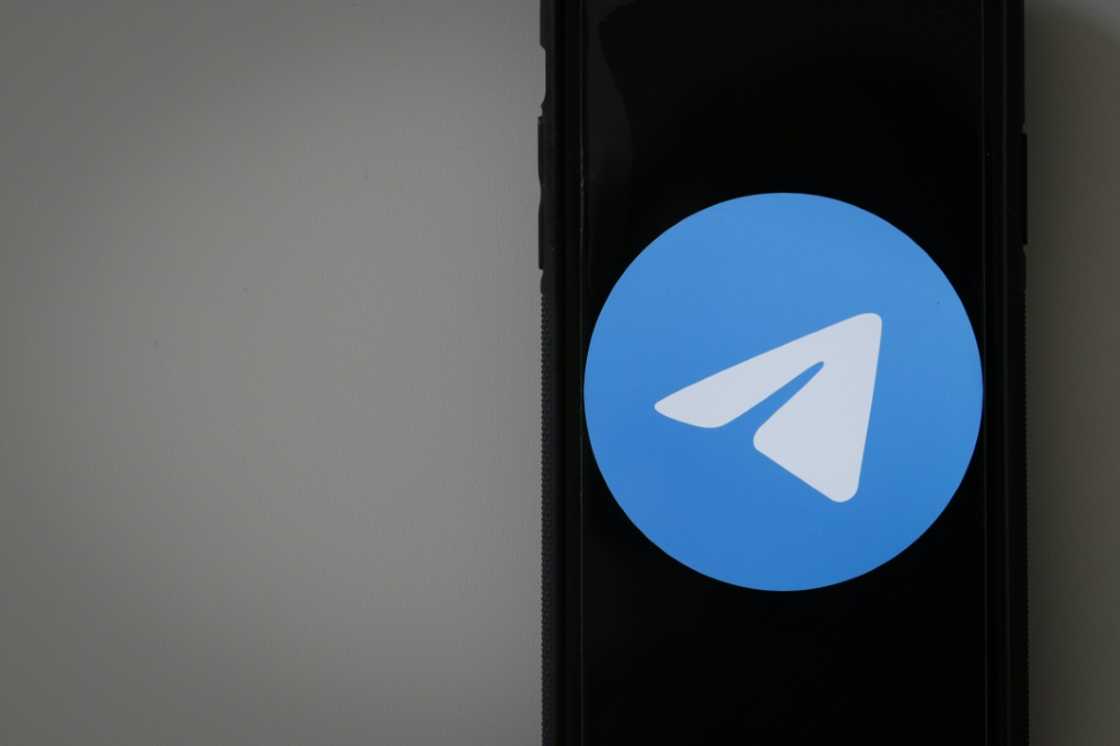 Companies like Telegram, whose logo is pictured here on a smartphone, and Google say their business is threatened by a new bill in Brazil aimed at regulating disinformation online