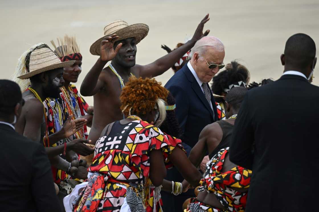 US President Joe Biden is the first US president to travel to Angola