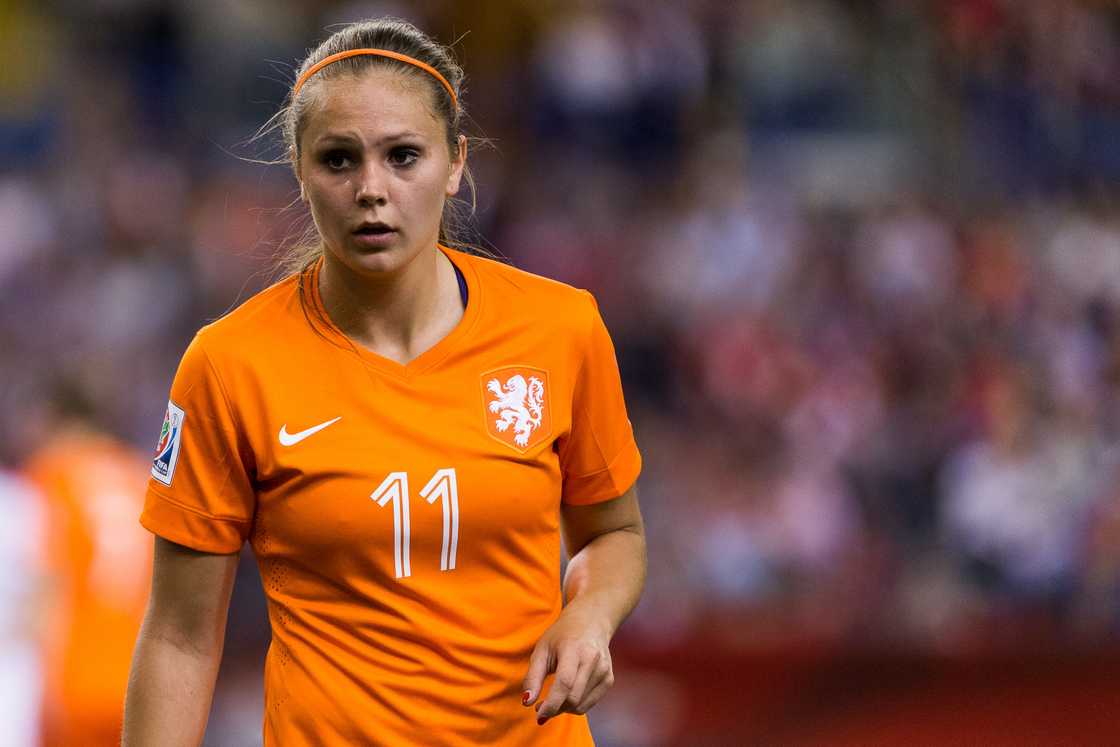 Lieke Martens during the FIFA Women's World Cup Group A match Lieke Martens during the FIFA Women's World Cup Group A match
