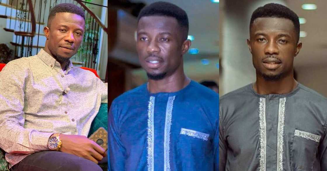 Kwaku Manu surprises his parents as he builds brand new house for them; video drops Kwaku Manu surprises his parents as he builds brand new house for them; video drops