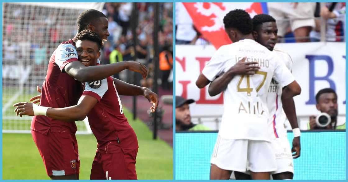 Mohammed Kudus and Ernest Nuamah Mohammed Kudus and Ernest Nuamah