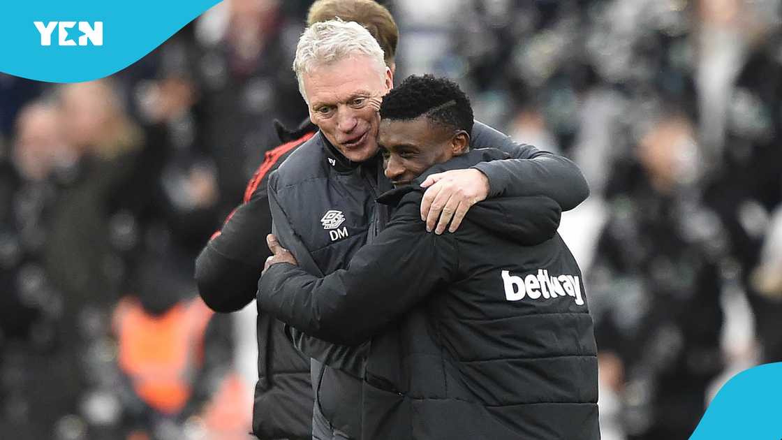 David Moyes, Mohammed Kudus, Tottenham Hotspur, Everton, Kudus labelled best signing, David Moyes hails Kudus, Premier League. David Moyes, Mohammed Kudus, Tottenham Hotspur, Everton, Kudus labelled best signing, David Moyes hails Kudus, Premier League.