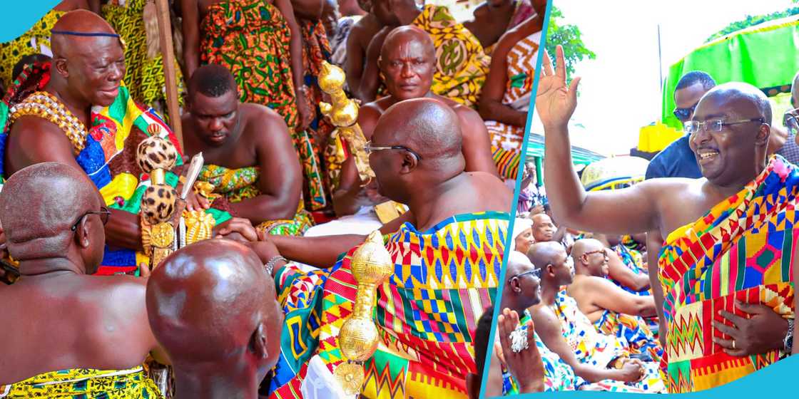 Bawumia calls on Asantehene Bawumia calls on Asantehene