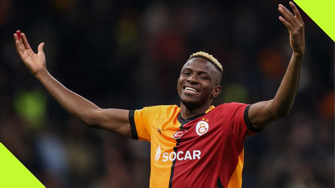 Victor Osimhen, Galatasaray, Tottenham Hotspur, Ali Sami Yen Spor Kompleksi, Istanbul, Turkiye, UEFA Europa League. Victor Osimhen, Galatasaray, Tottenham Hotspur, Ali Sami Yen Spor Kompleksi, Istanbul, Turkiye, UEFA Europa League.