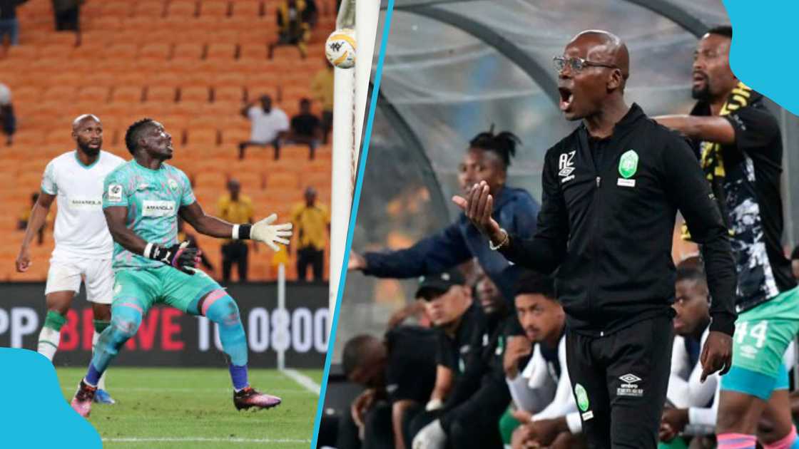 AmaZulu coach defends Richard Ofori after mistake. AmaZulu coach defends Richard Ofori after mistake.