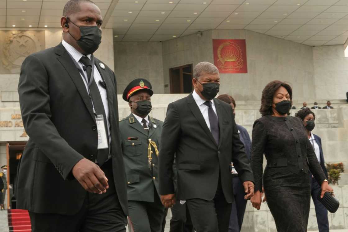 President Joao Lourenco, dos Santos's successor, stands to gain a second term in office President Joao Lourenco, dos Santos's successor, stands to gain a second term in office