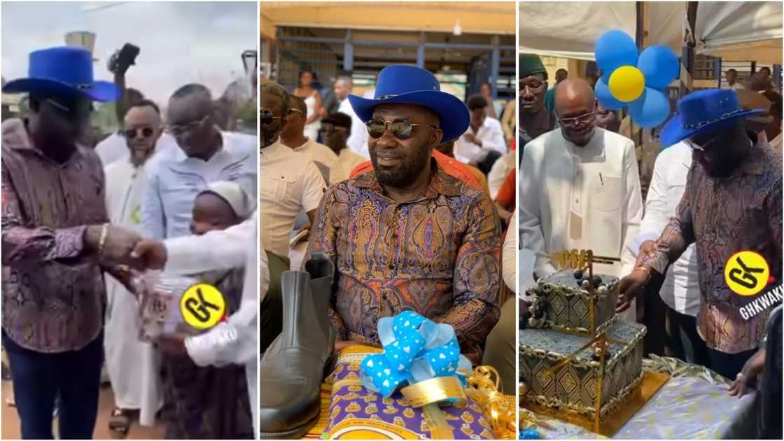 Osei Kwame Despite birthday donation Osei Kwame Despite birthday donation
